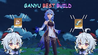 Best Build For Ganyu F2P with Hamayumi [upl. by Airtal365]