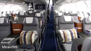 Lufthansa A330300 cabin tour V2 [upl. by Messere]