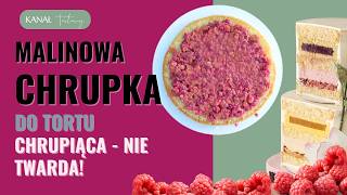 Najlepsza CHRUPKA MALINOWA do tortu [upl. by Stilla]