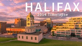 The beautiful city of Halifax  Nova Scotia Canada  Timelapse [upl. by Linnie]