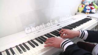 Ghost of a smile  Project Itoh Harmony ハーモニー  Egoist Chelly  Piano ピアノ [upl. by Anoblav]