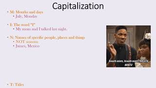 Capitalization and Punctuation  STAAR writing review [upl. by Yesteb]