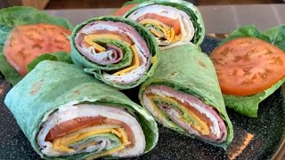 How to make a Healthy Sandwich Wrap [upl. by Stelle697]