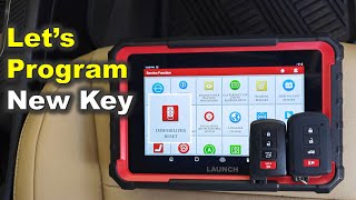 Launch key programming Add Smart Key Toyota 2013  2018 Rav4 Camry with X431 Pro Elite [upl. by Denice]