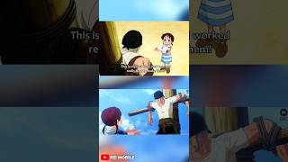 Roronoa Zoro amp Onigiri  Anime vs Game shorts onepiece [upl. by Marasco]