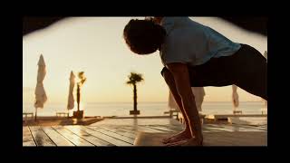 yoga exercise video  full time exercise  tiktok exercise video  beautiful view  girl exercise [upl. by Germano]