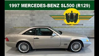 1997 Mercedes Benz 500SL R129 wPanorama Roof No Reserve Bring A Trailer Preview [upl. by Solana]