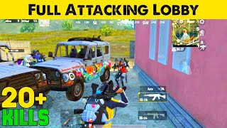 20 Kills Full Rush Gameplay in PUBG Mobile Lite New Update 0180  Full Attacking Lobby PUBG Lite [upl. by Garihc]