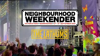 The Lathums at Neighbourhood Weekender 2021 ‘Fight On’ [upl. by Lilhak]