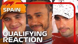 Drivers PostQualifying Reaction  2024 Spanish Grand Prix [upl. by Rogovy]