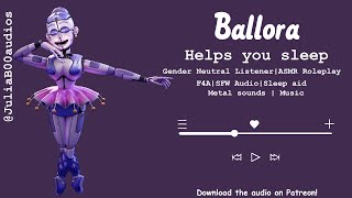 ASMR  F4A  Ballora  Helps you sleep  Music and Singing [upl. by Bronnie]