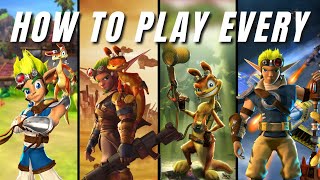 How to Play EVERY Jak and Daxter game in 2022 [upl. by Blockus]