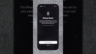 😱How to Factory Reset Your iPhone Without Password A StepByStep Solution iphone shorts [upl. by Lindsy]