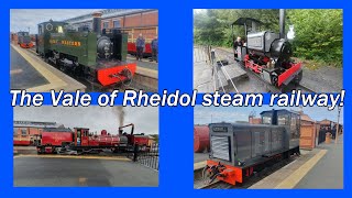 A day out on The Vale of Rheidol Railway in Aberystwyth  TrainspotterJames [upl. by Judenberg858]