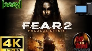 FEAR 2project origin PC gameplay 4k 60fps 6 final [upl. by Niklaus]