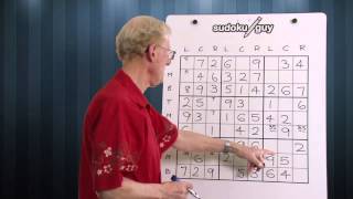 Lesson 3 Learn Sudoku Matching pairs two empty cells [upl. by Harness326]