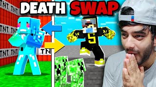 Minecraft Death Swap 3 Smarty VS Dreamboy [upl. by Aimahc]