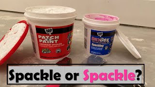 Which spackling to use Trim spackling and drywall spackling [upl. by Feldman504]