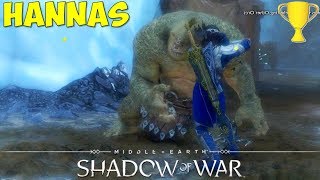 Hannas Gold  Seregost  Shadows of the Past Mission  MiddleEarth Shadow of War [upl. by Jorin]