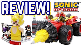 LEGO Sonic the Hedgehog 76999 Super Sonic vs Egg Drillster REVIEW 2024 set [upl. by Marcelline]