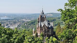 KÖNIGSWINTER  DRACHENBURG  NIEBELUNGEN HALL  KONIGS RHEIN [upl. by Merp105]