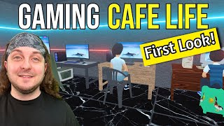 OPENING MY OWN GAMING CAFE Gaming Cafe Life [upl. by Isahella]