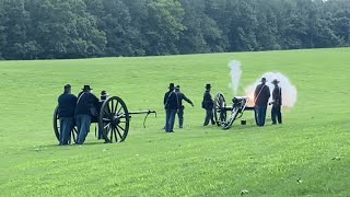 Thunder on Kennesaw Artillery Firing Demonstration [upl. by Herta]