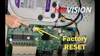 Hikvision NVR Password Reset  How to Reset Hikvision NVRDVR Password to default setting 2024 [upl. by Wane66]