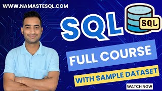 SQL for Data Analysis in 2 hours with dataset  50 queries [upl. by Veradia]