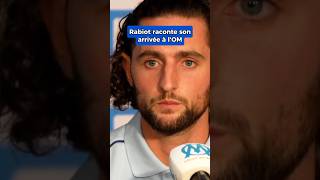 Adrien Rabiot raconte son arrivée à lOM [upl. by Gilbye375]