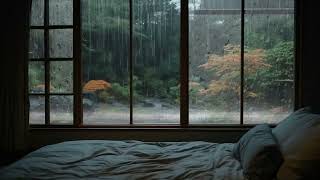 Rainstorm and Thunder for Deep Sleep Study and Relaxation  Soothing Night Sounds [upl. by Sabanrab]