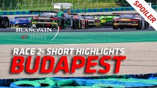 RACE 2  Blancpain GT Series 2018  Budapest [upl. by Deraj178]