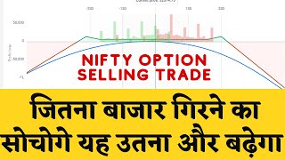 NIFTY NON DIRECTIONAL OPTION TRADE niftyanalysis futuretrading optiontrading nifty50 options [upl. by Codi]