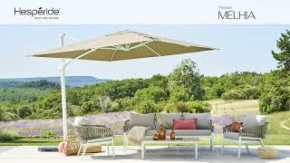 Parasol Melhia  Mobilier de jardin Hespéride [upl. by Scevo664]