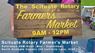 Scituate Rotary Farmers Market May 2024 [upl. by Otrebide]