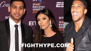 WOW AMIR KHAN ACCUSES WIFE OF HOOKING UP WITH ANTHONY JOSHUA ANNOUNCES DIVORCING quotGOLDDIGGERquot [upl. by Shoshanna]