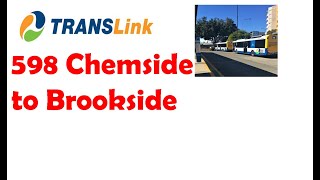 Brisbane City Bus 598  Chermside to Brookside [upl. by Dazhehs767]