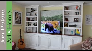 How To Build a TV Lift Cabinet  Finished amp Installed [upl. by Ramah]