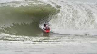 Epic Kahului Harbor Bodyboarding [upl. by Ytsud]