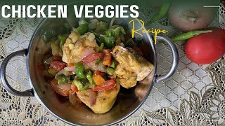 Chicken with a touch of veggies recipe by Foodycookbook [upl. by Ayama]