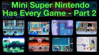 Mini SNES That Has Every SNES Game Part 2 [upl. by Ijic]