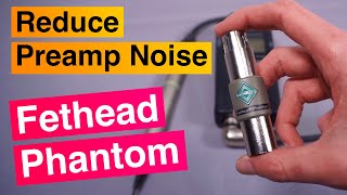 The Solution for Noisy Preamps  Triton Audio Fethead Phantom  Review Test and Teardown [upl. by Swihart891]