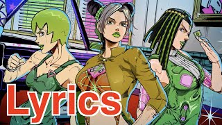 Opening JoJo part 6 Lyrics Full Song 4K 60fps [upl. by Amelus81]