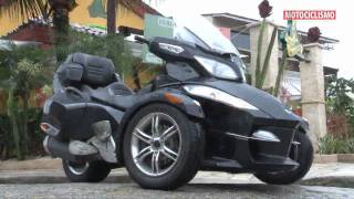 Superteste  BRP CanAm Spyder RTS  Revista Motociclismo [upl. by Coltin395]