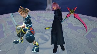 KH3 MODS KH2 Sora vs Marluxia Critical Mode No Damage [upl. by Gradeigh714]