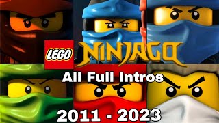 All Ninjago Intros  2011  2023 [upl. by Eignav]