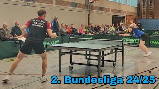 Immer wieder mit der starken parallelen Rückhand  Wim Verdonschot 2326 vs Mathias Hübgen 2270 [upl. by Nicolina]