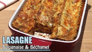 Recette de lasagne bolognaise maison la meilleure [upl. by Ogait]