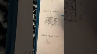 Lattice Method Multiplication [upl. by Ames]