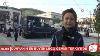 DÜNYANIN EN BÜYÜK LEGO GEMİSİ TÜRKİYEDE [upl. by Ellezaj290]